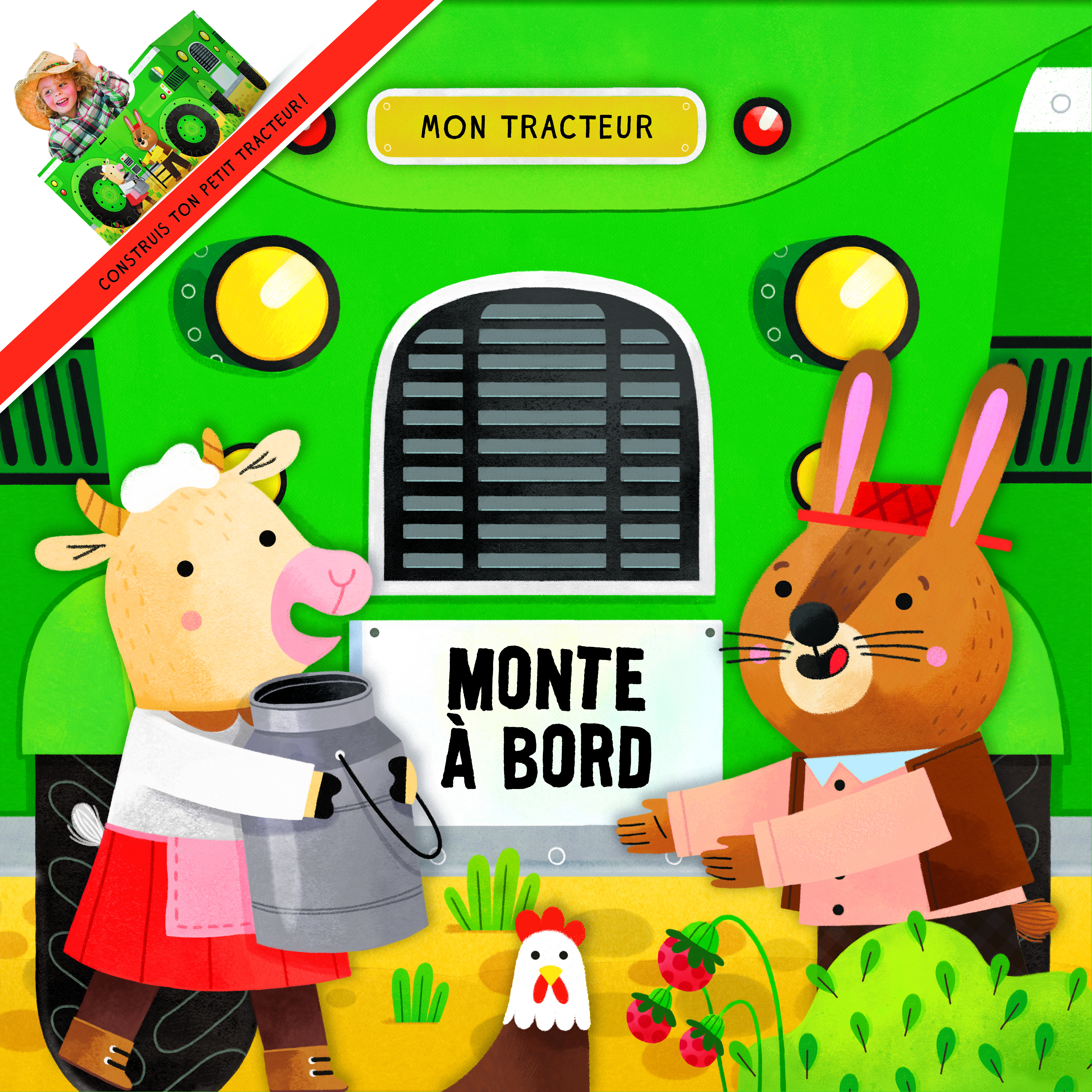 Mon tracteur - Monte à bord