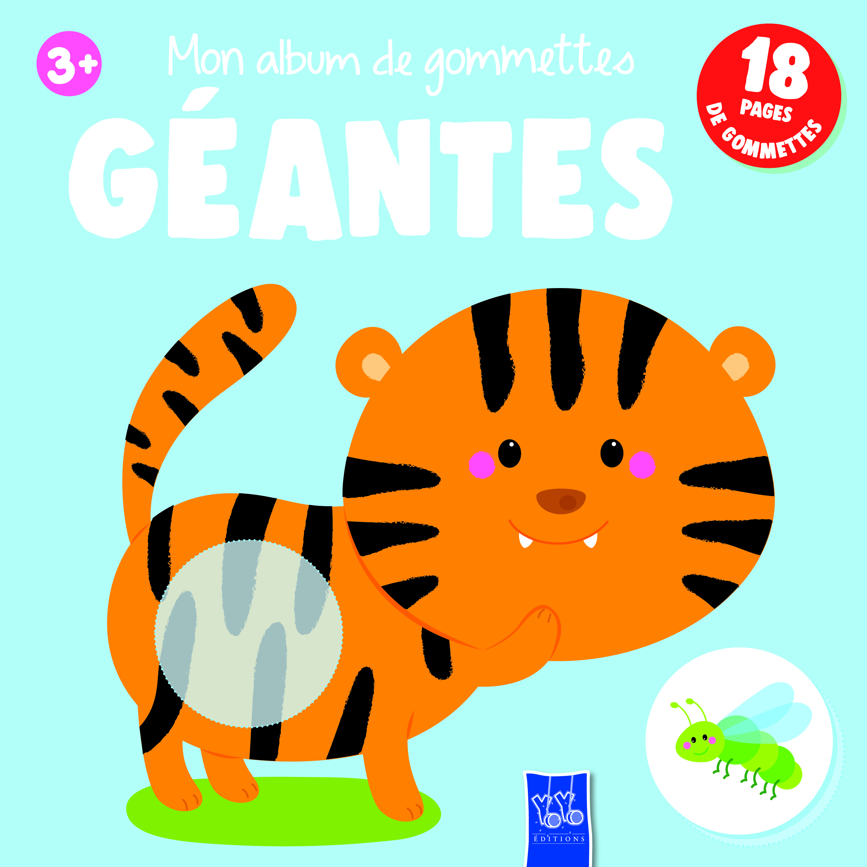 Mon album de gommettes géantes 3+