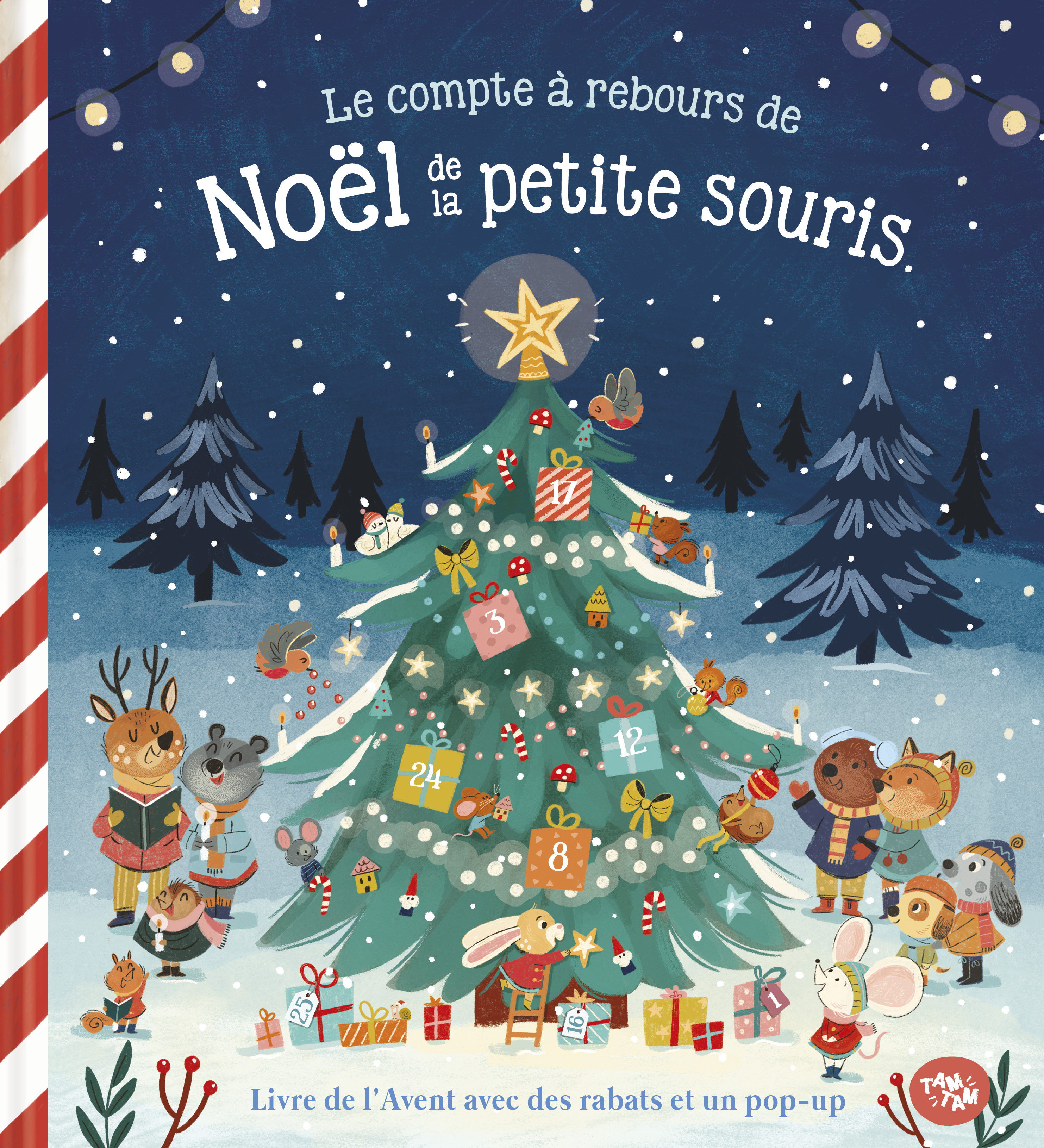 Le compte à rebours de Noël de la petite souris
