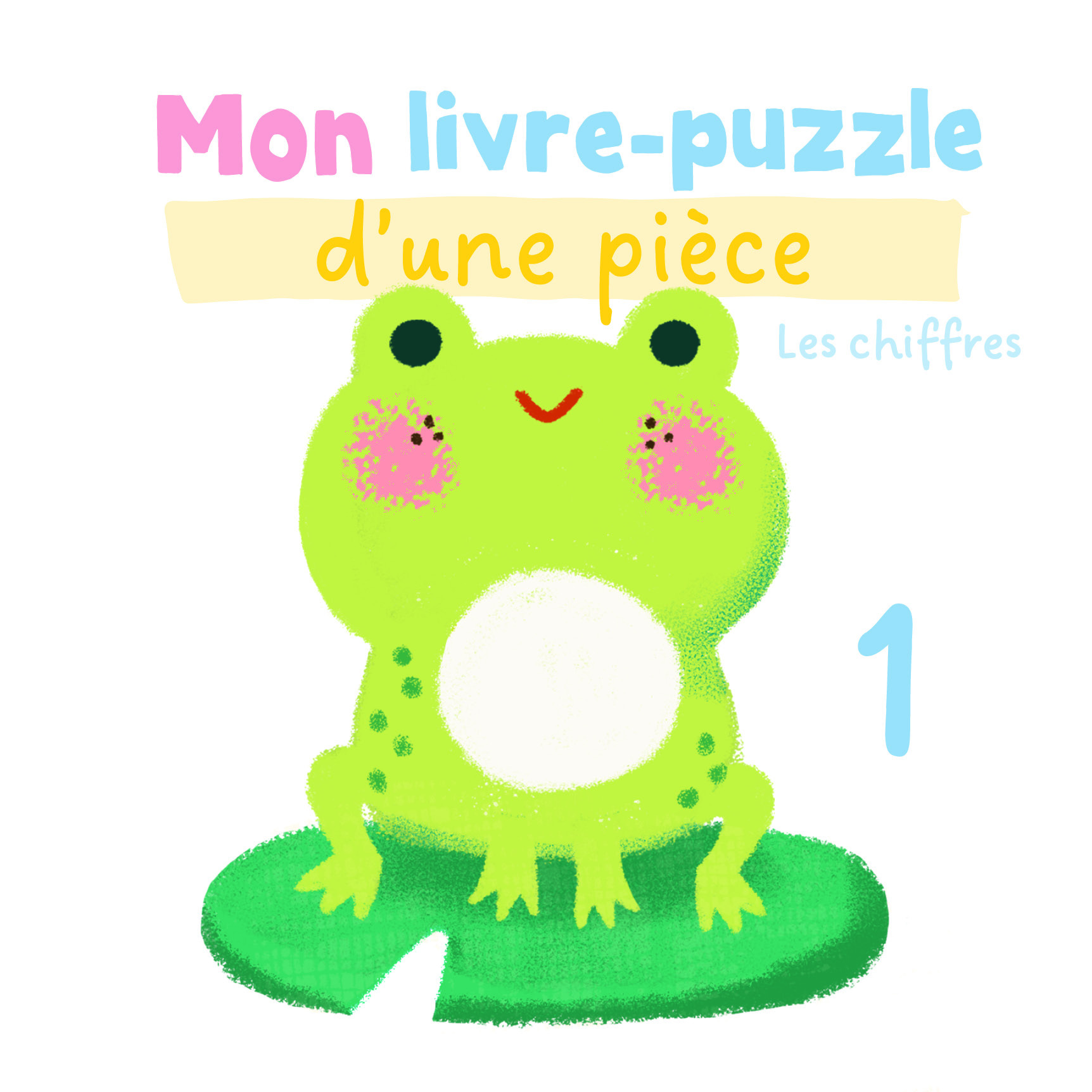 Les chiffres - Mon livre puzzle d'une pièce