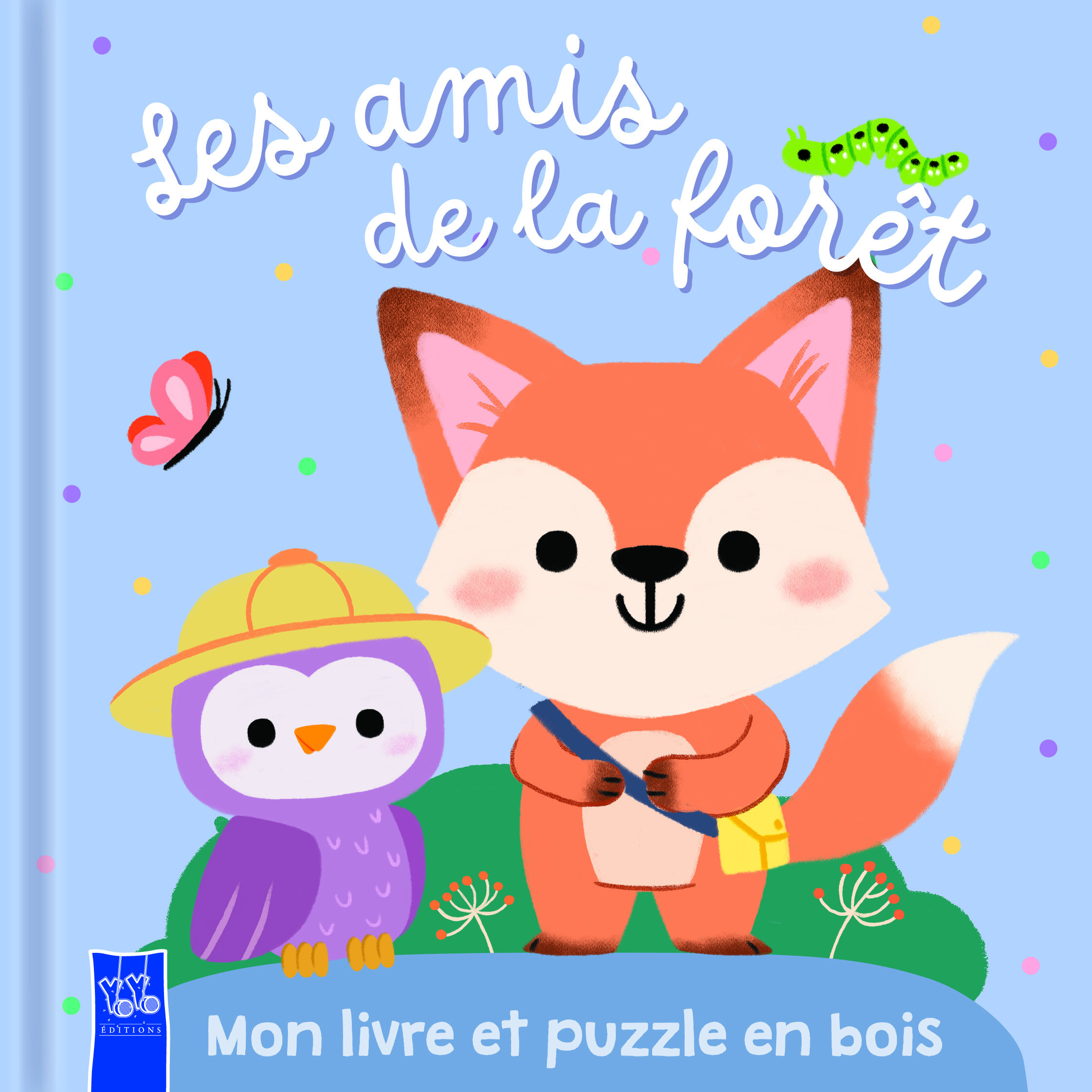 Les amis de la forêt - Mon livre et puzzle en bois