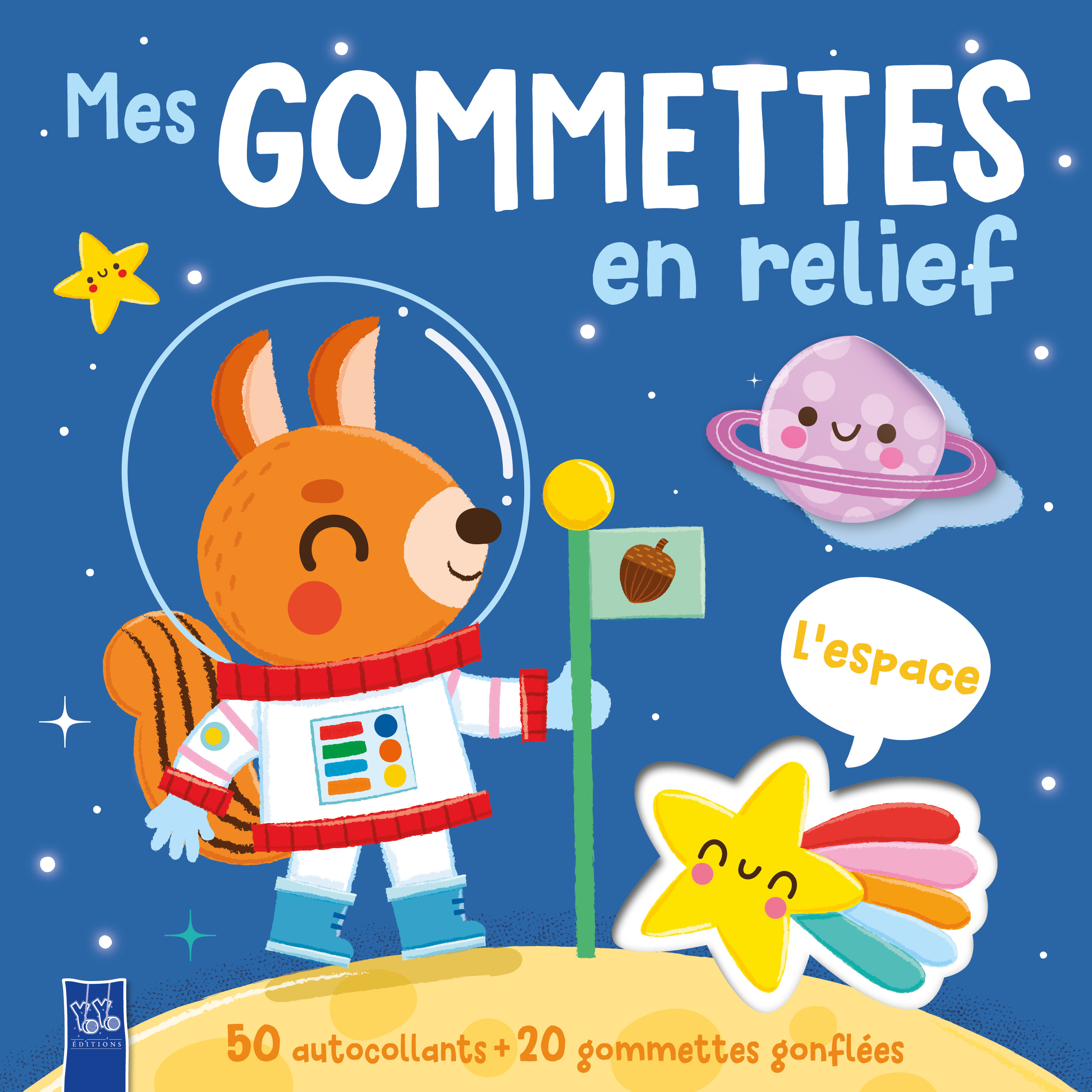 Mes gommettes en relief - L'espace