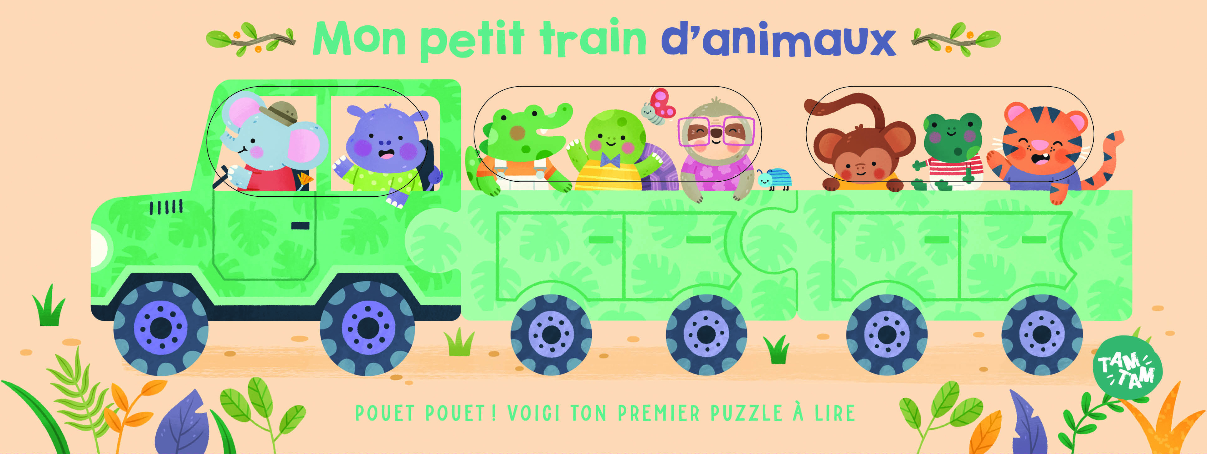 Mon petit train d'animaux