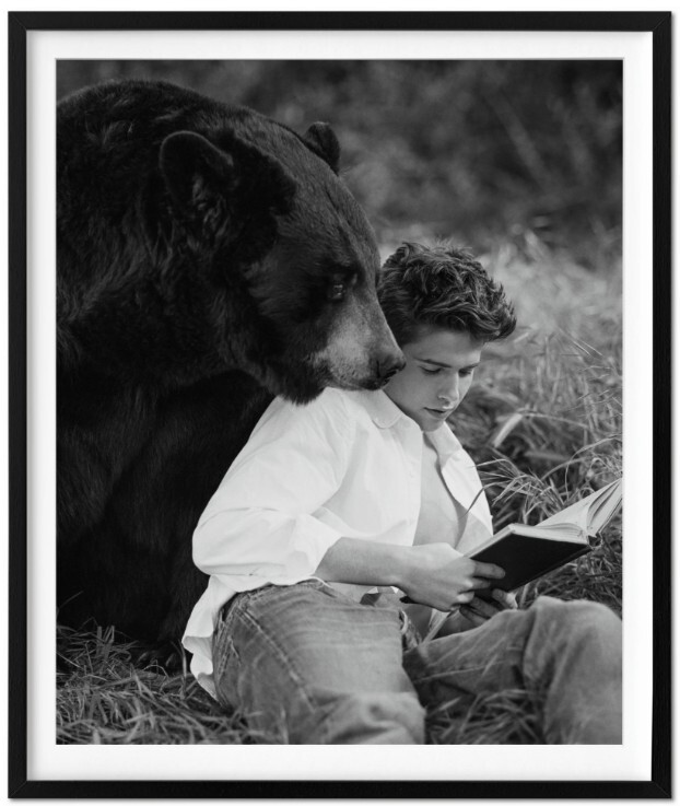 Bruce Weber. My Education. Art Edition No. 101–200, ‘Michael St. Pierre with Bonkers, Thousand Oaks, California’, 2004