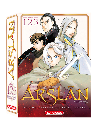 Coffret Arslân 1-2-3
