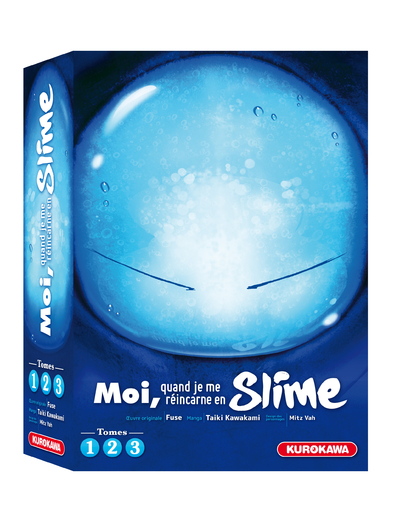 Coffret Moi, quand je réincarne en Slime - tomes 1-2-3