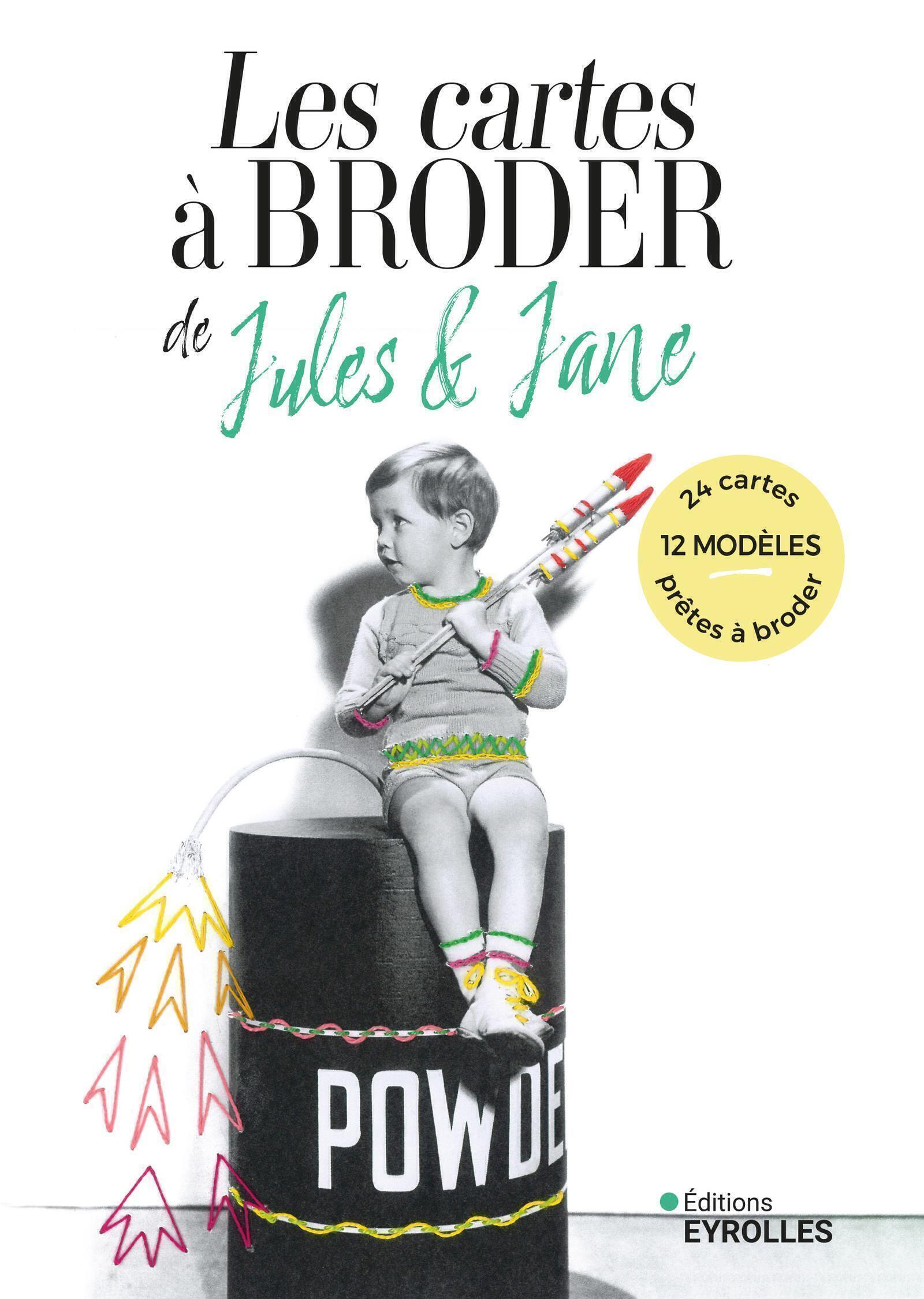 Les cartes à broder de Jules et Jane
