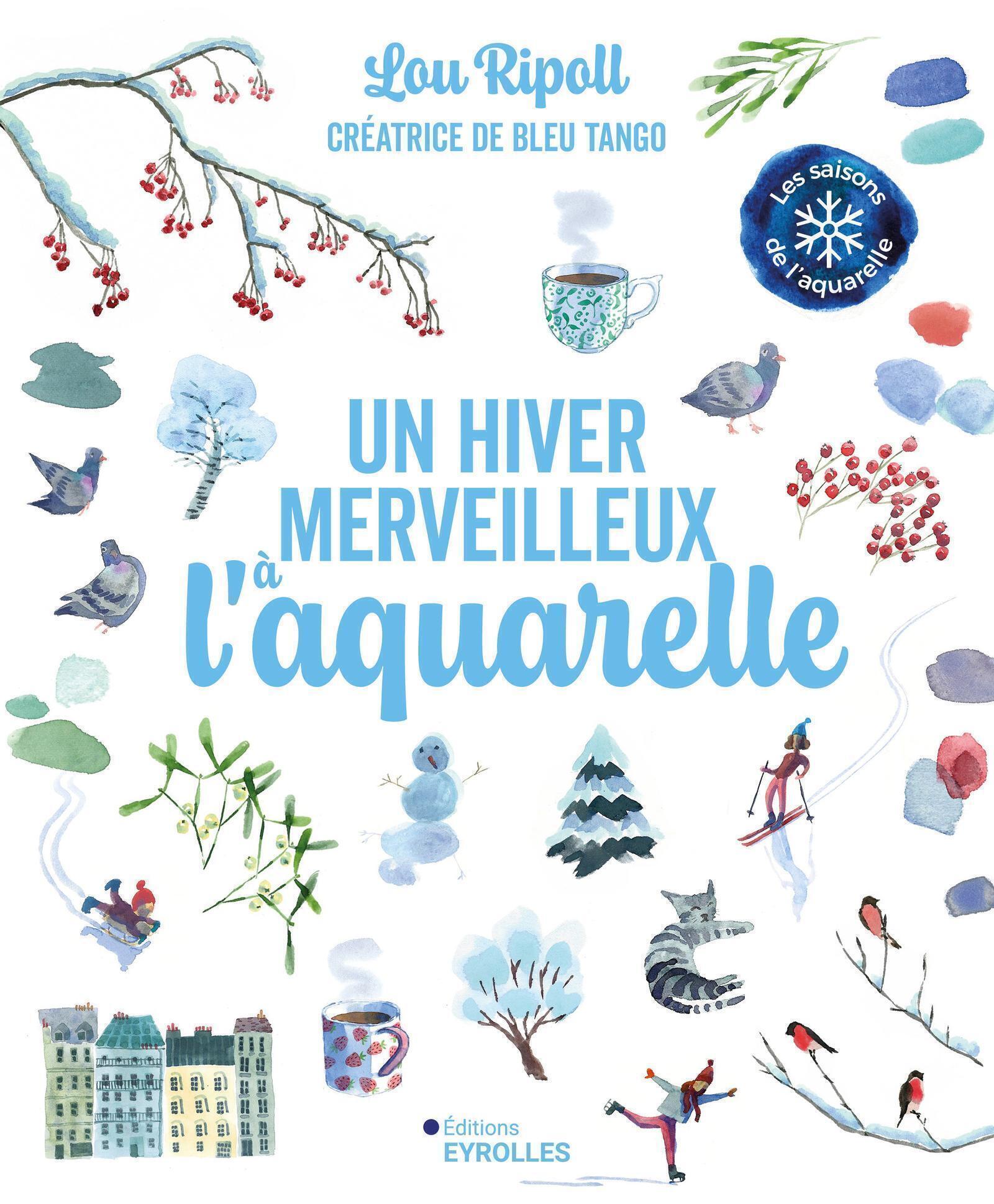 Un hiver merveilleux à l'aquarelle