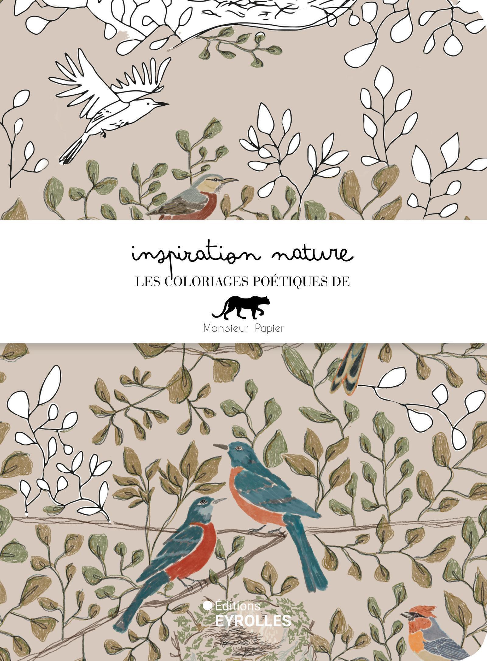 Inspiration nature - Les coloriages de Monsieur Papier