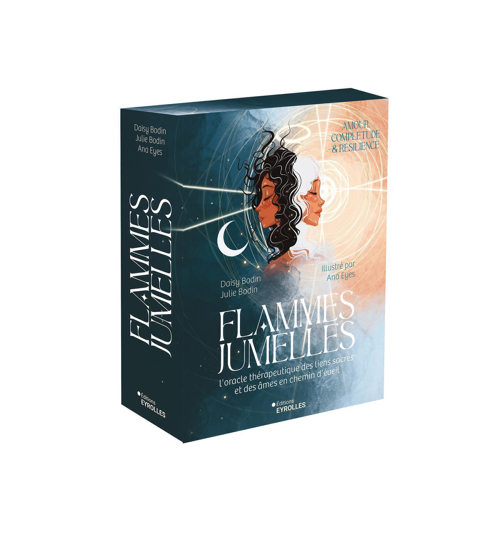 Flammes jumelles : l'oracle thérapeutique des liens sacrés et des âmes en chemin d'éveil