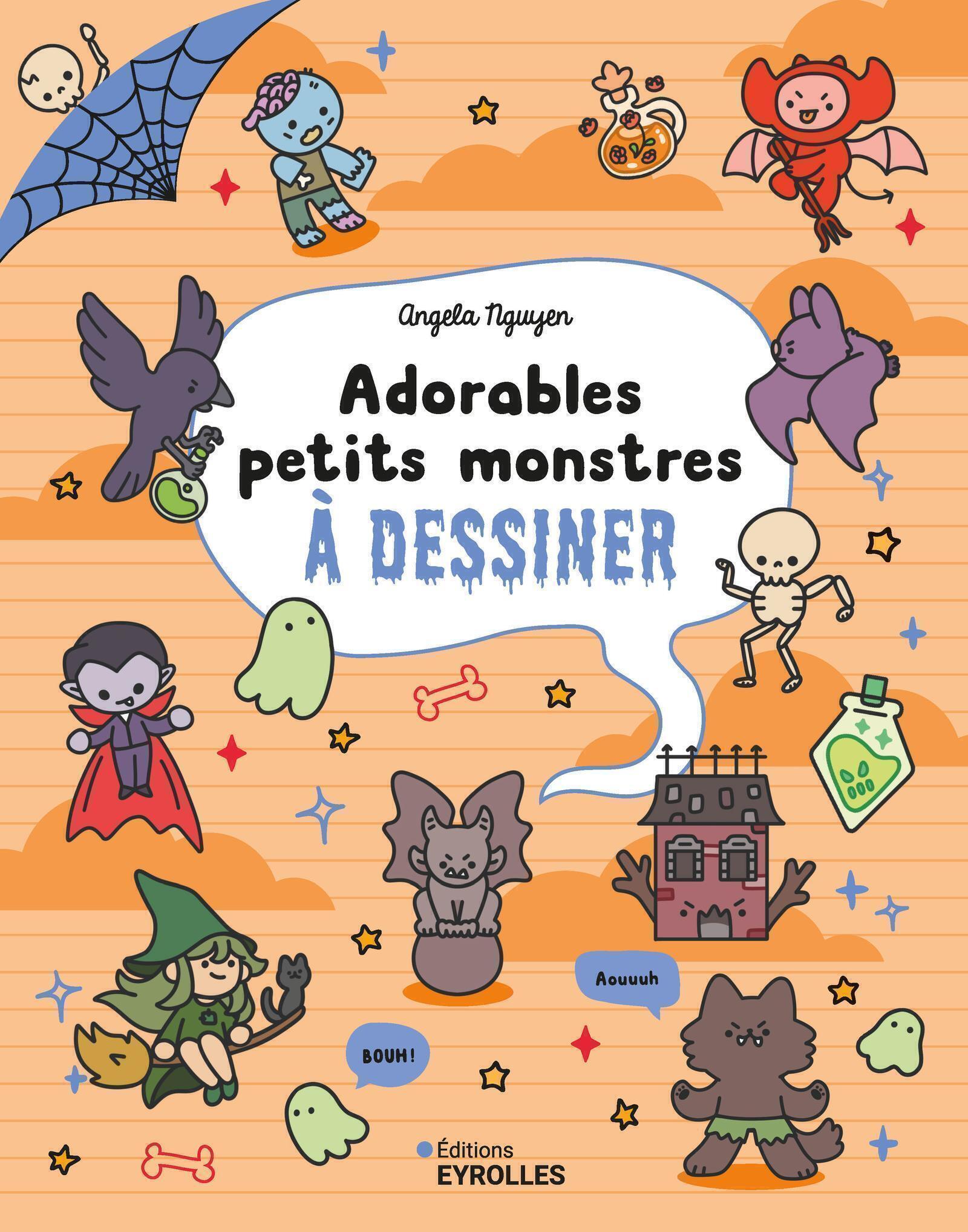 Adorables petits monstres à dessiner