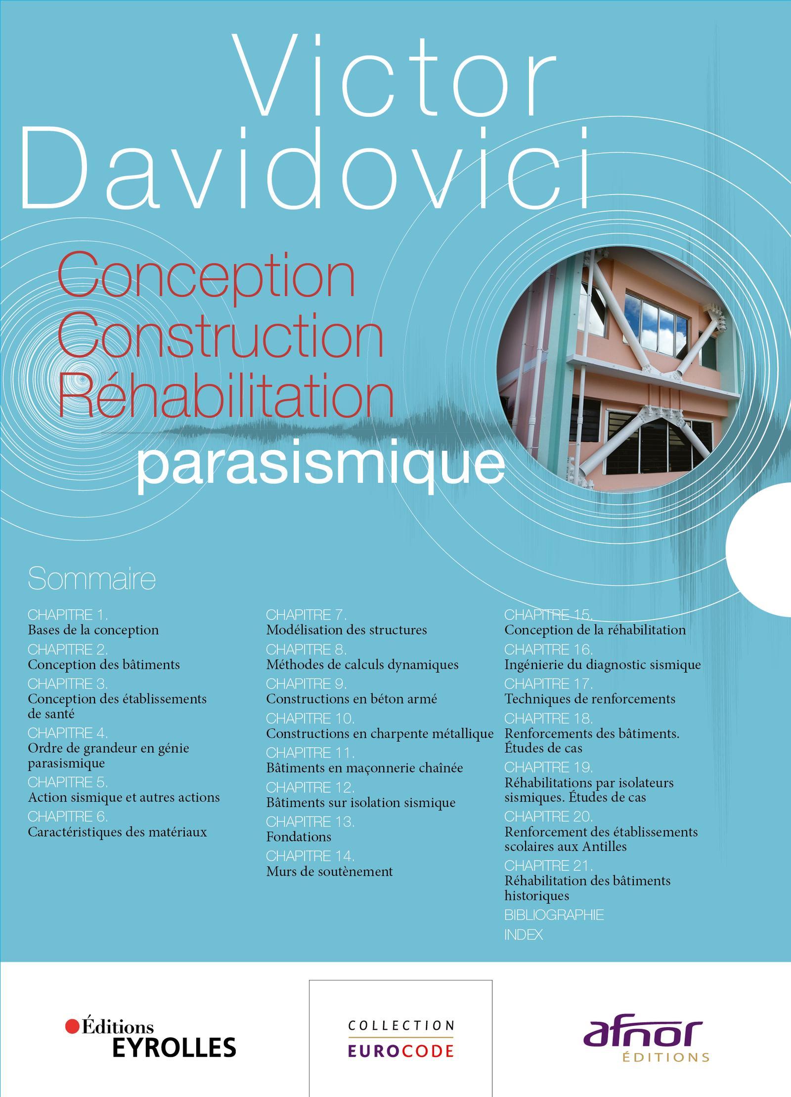Coffret en 3 volumes - Conception Construction Réhabilitation parasismique