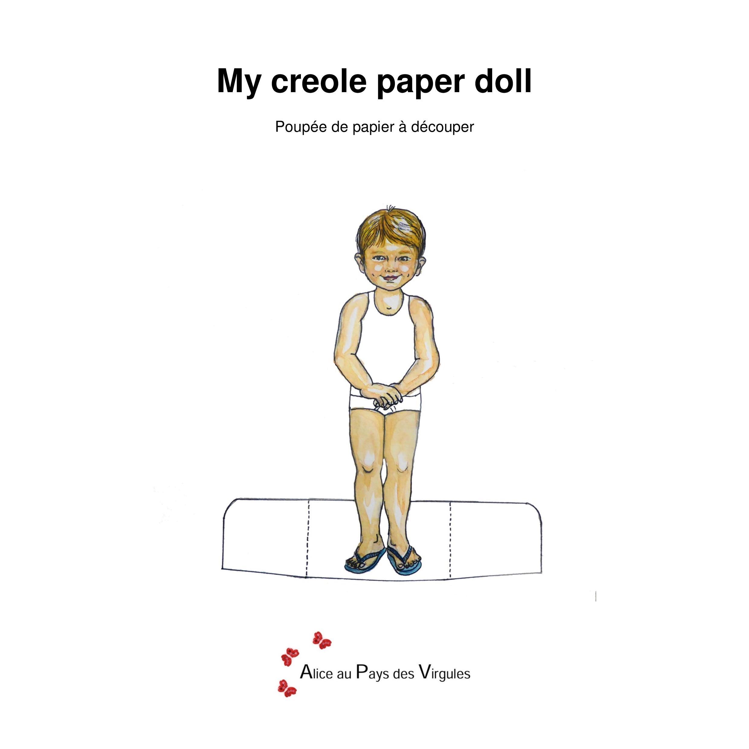 My creole paper doll 2