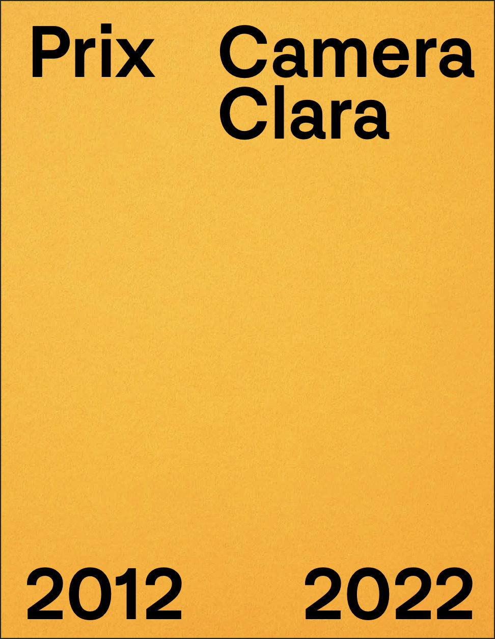 Prix Camera Clara 2012 - 2022