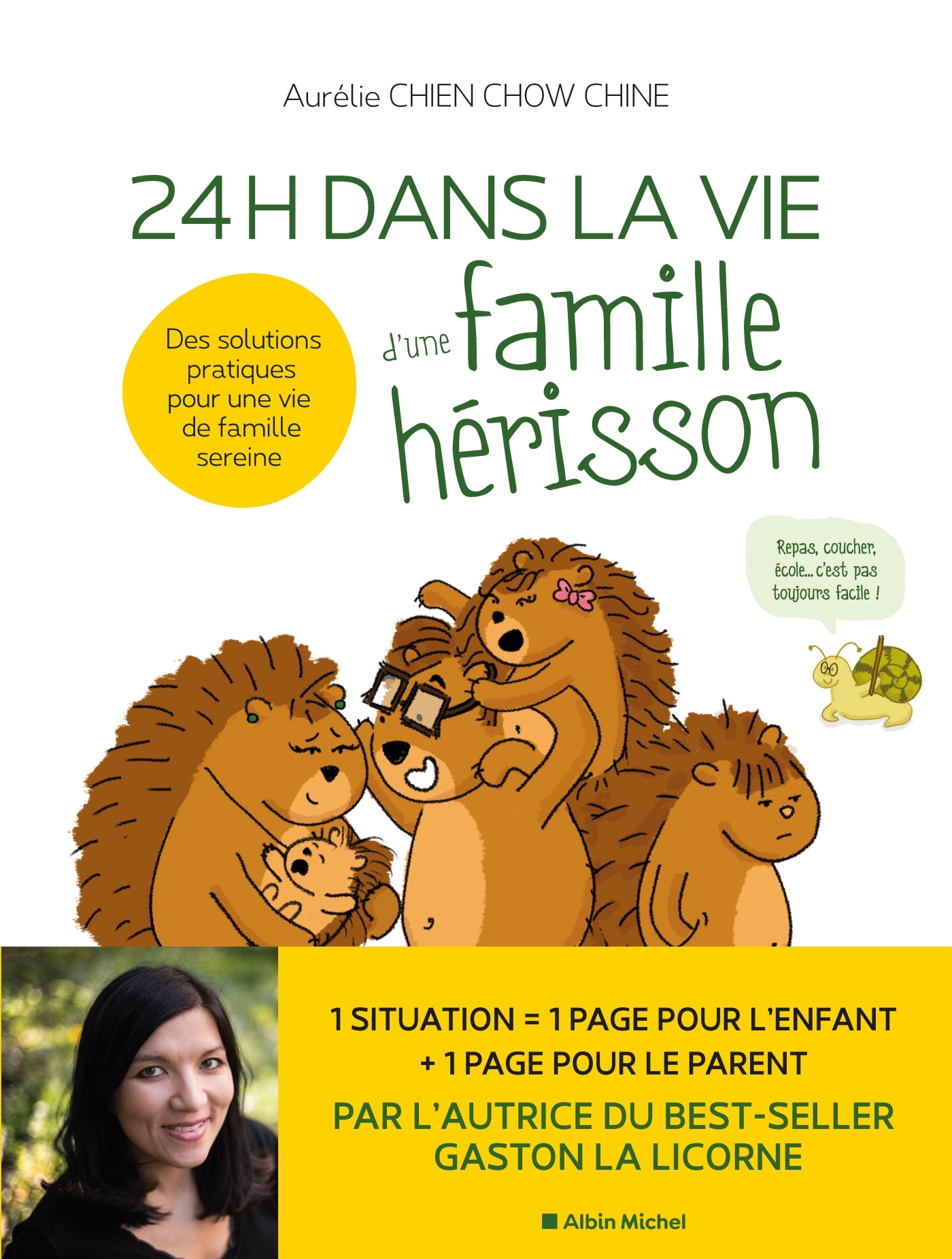 24 H dans la vie d'une famille hérisson