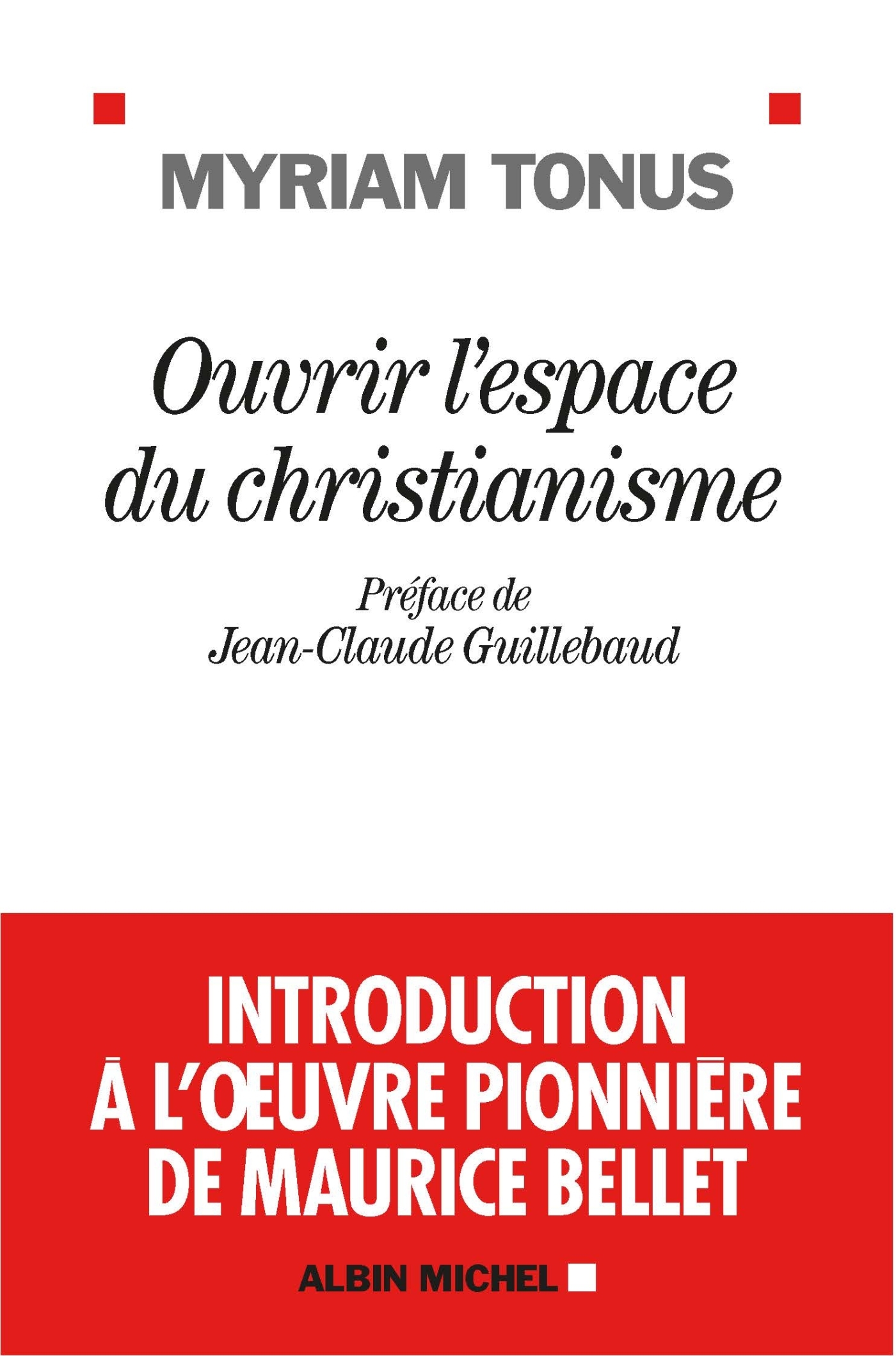 Ouvrir l'espace du christianisme