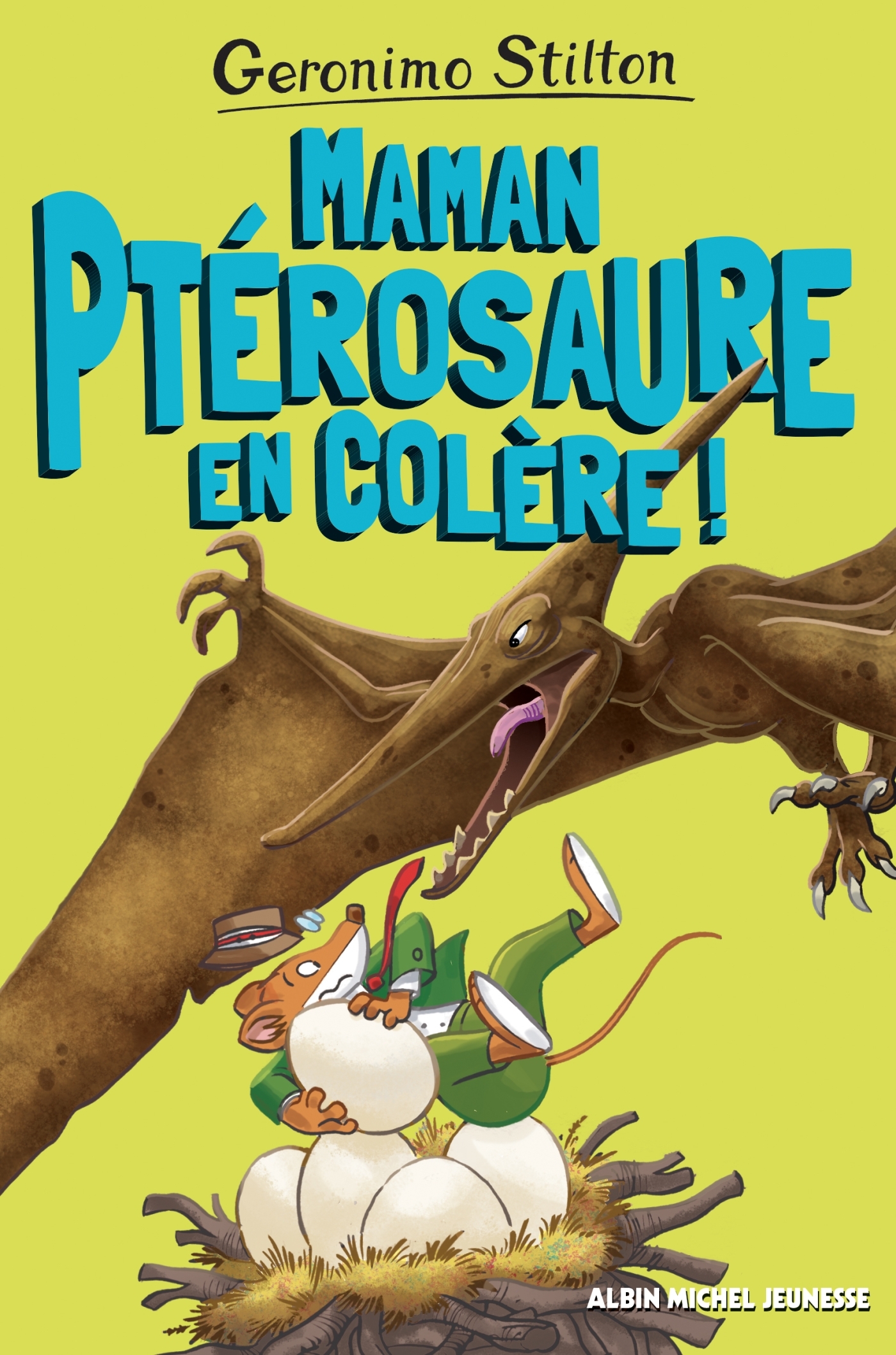 Maman ptérosaure en colère !