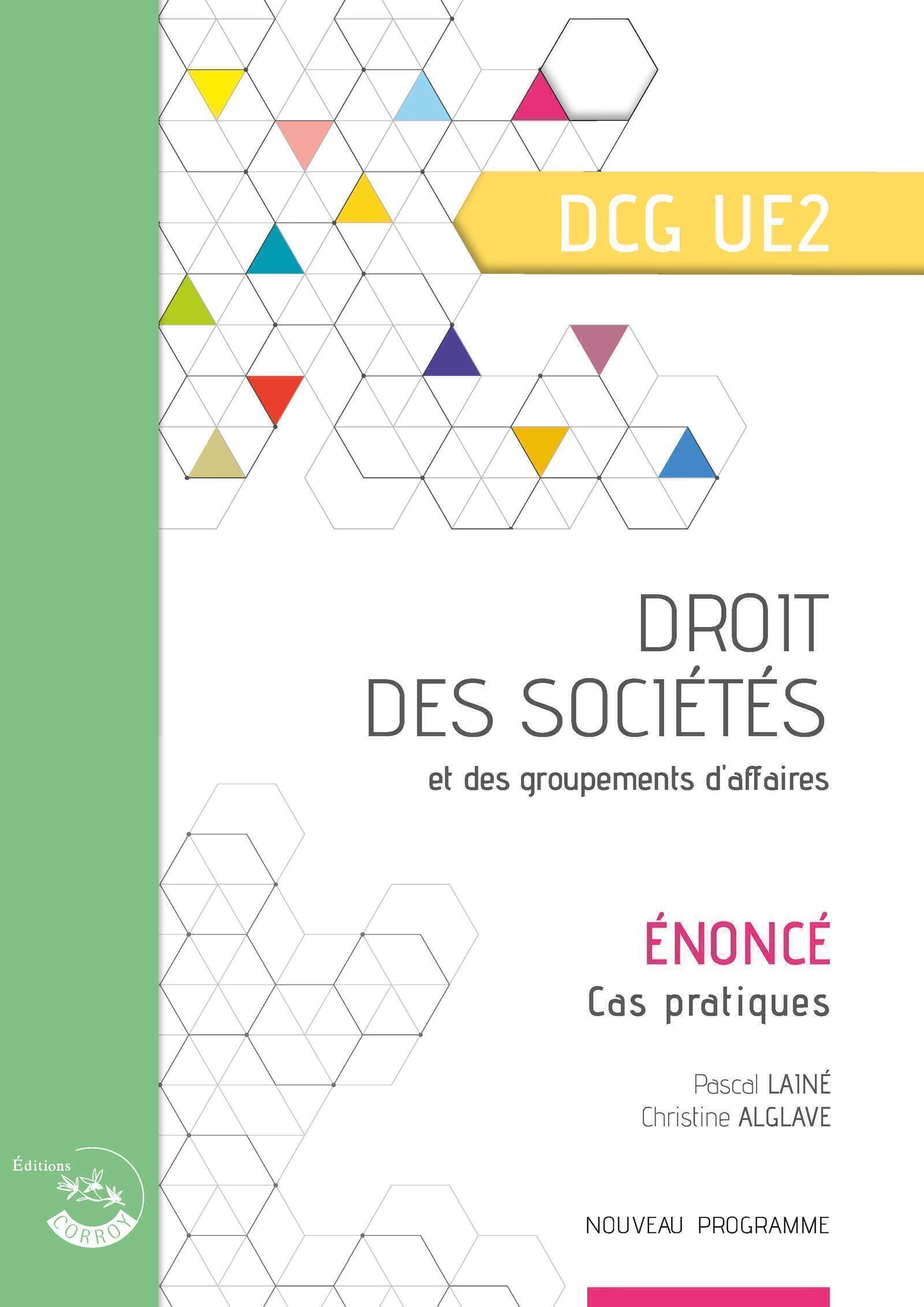 Droit des sociétés et des groupements d'affaires - Énoncé