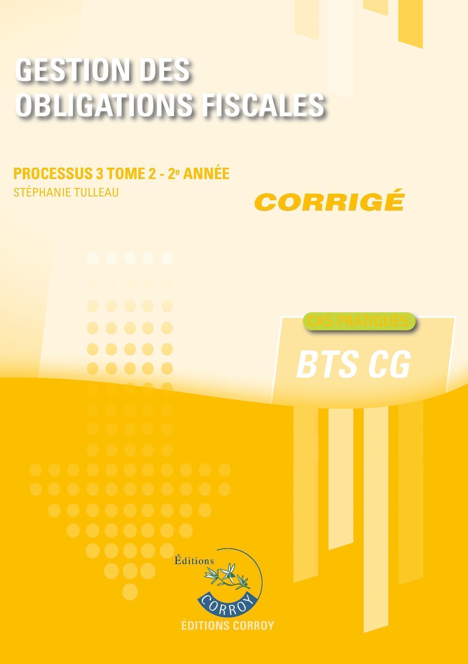 Gestion des obligations fiscales T2 - Corrigé