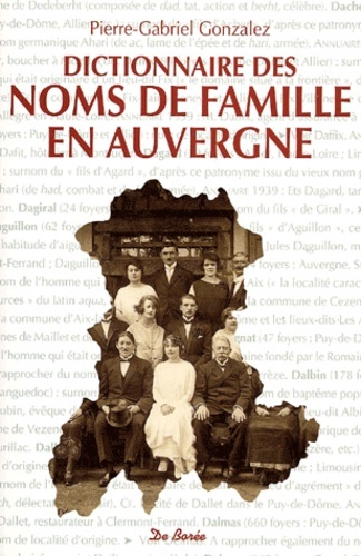 DICTIONNAIRE NOMS DE FAMILLE EN AUVERGNE