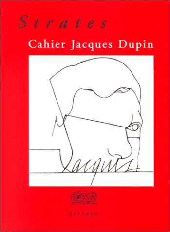 Strates, cahier Jacques Dupin