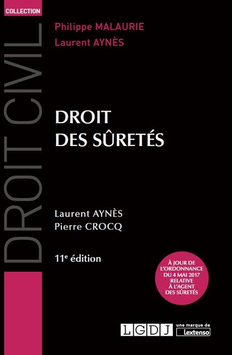 DROIT DES SURETES 11EME EDITION