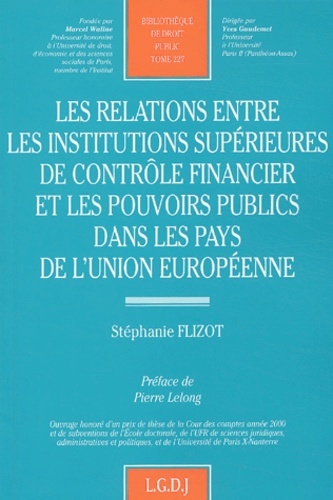 les relations entre les institutions supérieures de contrôle financier et les po