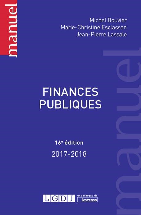 FINANCES PUBLIQUES 16EME EDITION