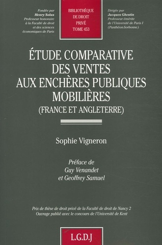 etude comparative des ventes aux enchères publiques mobilières (france et anglet