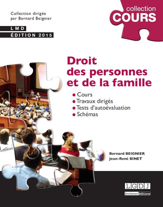DROIT DES PERSONNES ET DE LA FAMILLE - 2ÈME ÉDITION