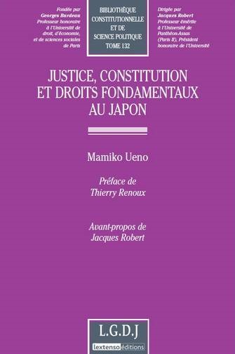 justice, constitution et droits fondamentaux au japon