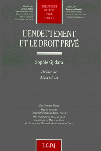 L'ENDETTEMENT ET LE DROIT PRIVE