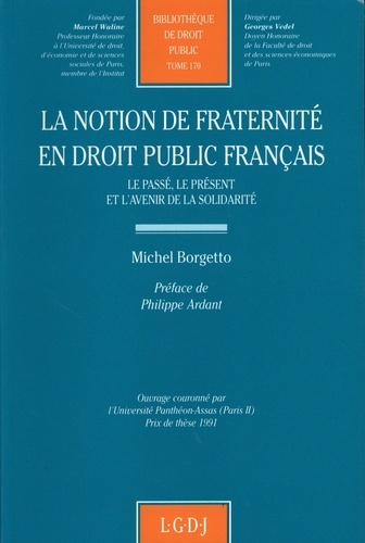la notion de fraternité en droit public français