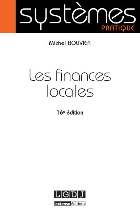 LES FINANCES LOCALES - 16ÈME ÉDITION