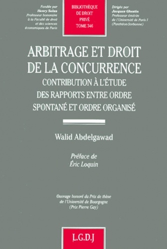 arbitrage et droit de la concurrence