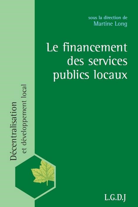 le financement des services publics locaux