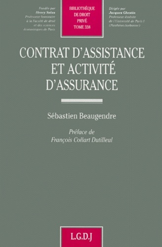 contrat d'assistance et activité d'assurance