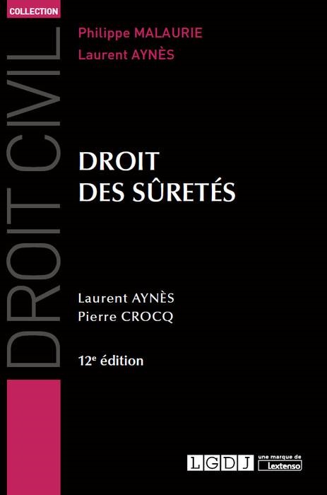 DROIT DES SURETES - 12EME EDITION