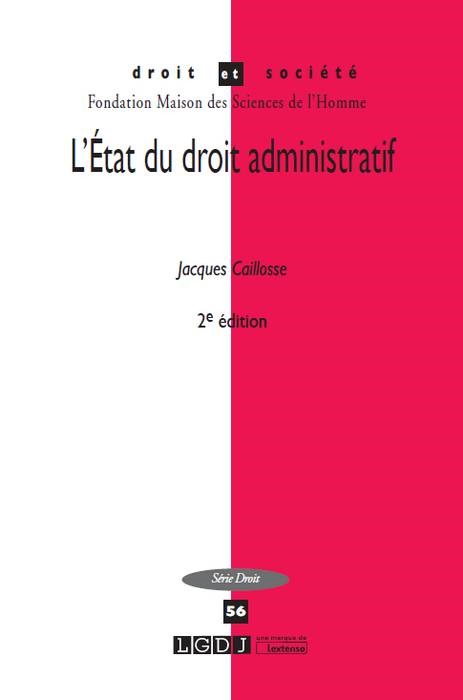 L'ETAT DU DROIT ADMINISTRATIF 2EME EDITION
