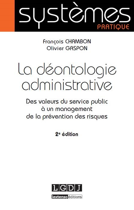 la déontologie administrative - 2ème édition