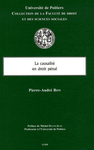 LA CAUSALITÉ EN DROIT PÉNAL
