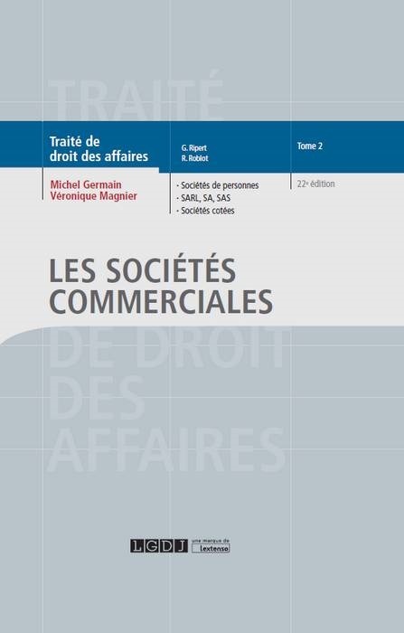 LES SOCIETES COMMERCIALES 22EME EDITION