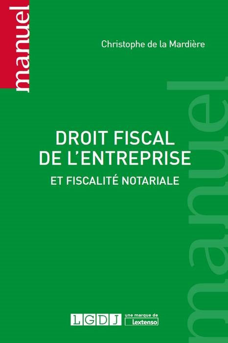 DROIT FISCAL DE L'ENTREPRISE