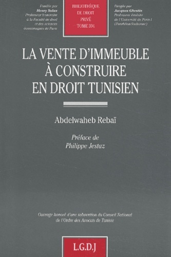 la vente d'immeuble à construire en droit tunisien