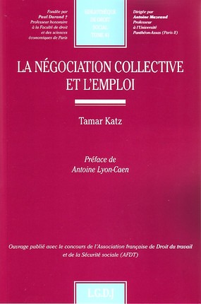 la négociation collective et l'emploi