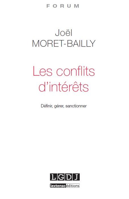 les conflits d'intérêts