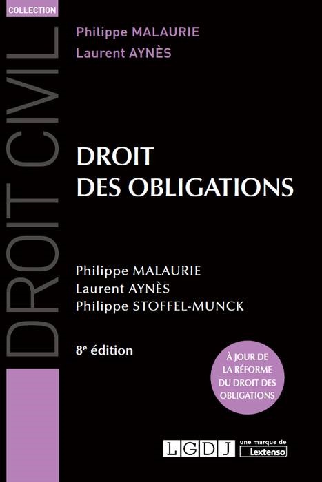 DROIT DES OBLIGATIONS - 8ÈME ÉDITION