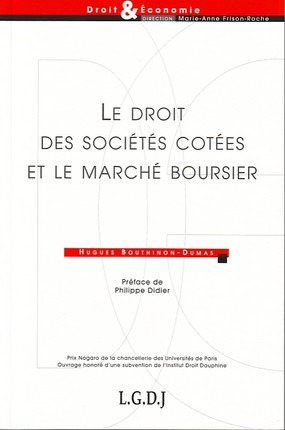 LE DROIT DES SOCIÉTÉS COTÉES ET LE MARCHÉ BOURSIER
