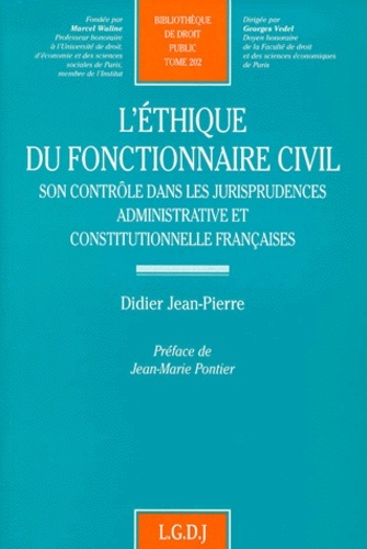 l'éthique du fonctionnaire civil