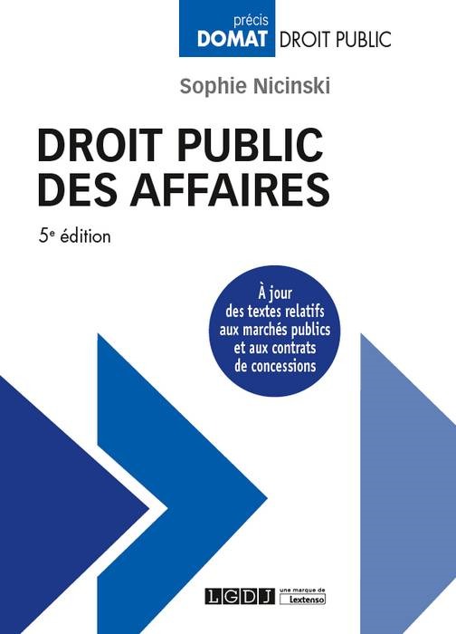 DROIT PUBLIC DES AFFAIRES - 5ÈME ÉDITION